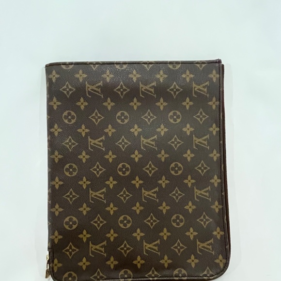 Louis Vuitton Monogram Poche Documents Portfolio 1990 | Vintage Travel/Business - Picture 10 of 12